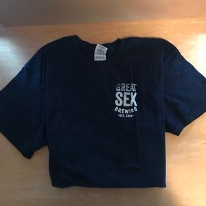 Great sex brewing t-shirt